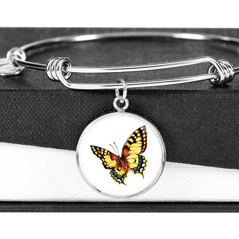 Butterfly Bangle Bracelet