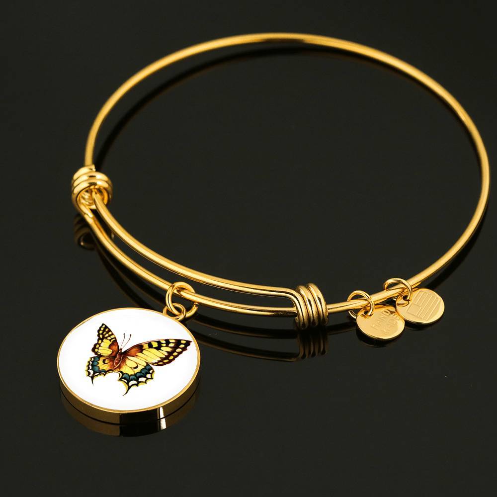 Butterfly Bangle Bracelet