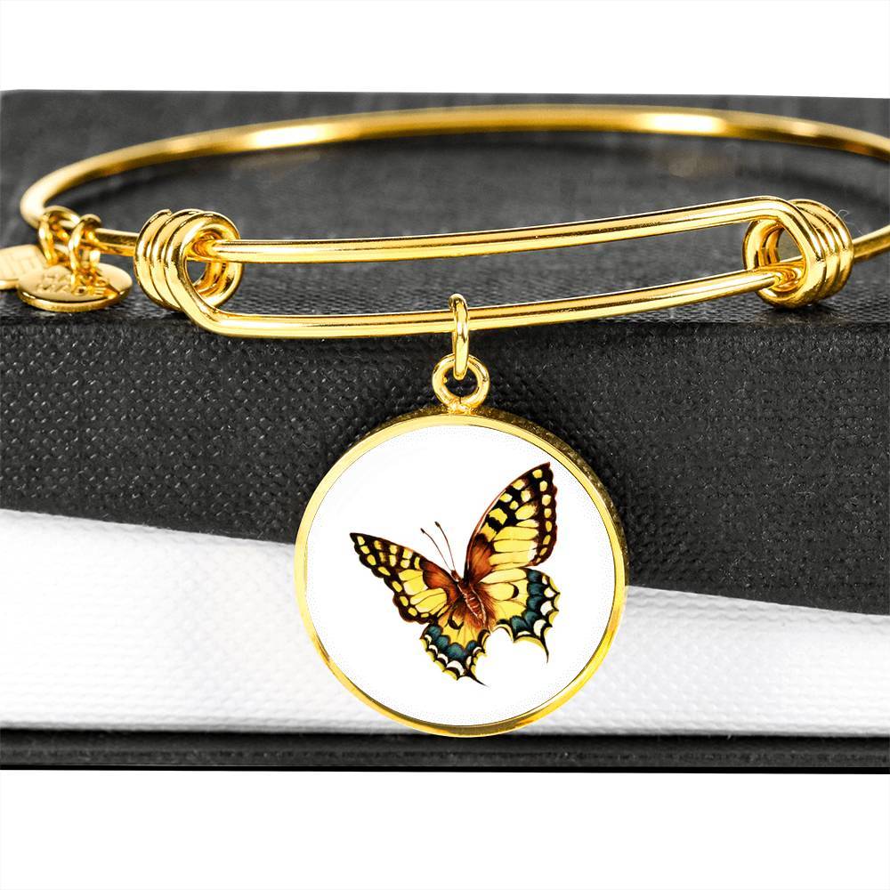 Butterfly Bangle Bracelet