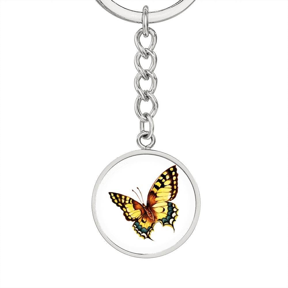 Butterfly Beachy Keychain