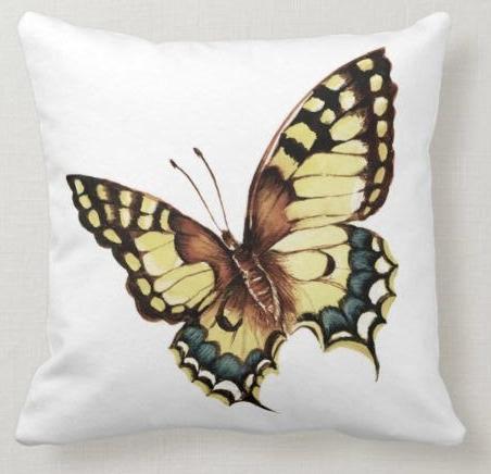 Butterfly Pillow Cover