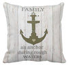 Coastal Family Pillow Cover