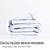 Coastal Paisley Round Beach Towel