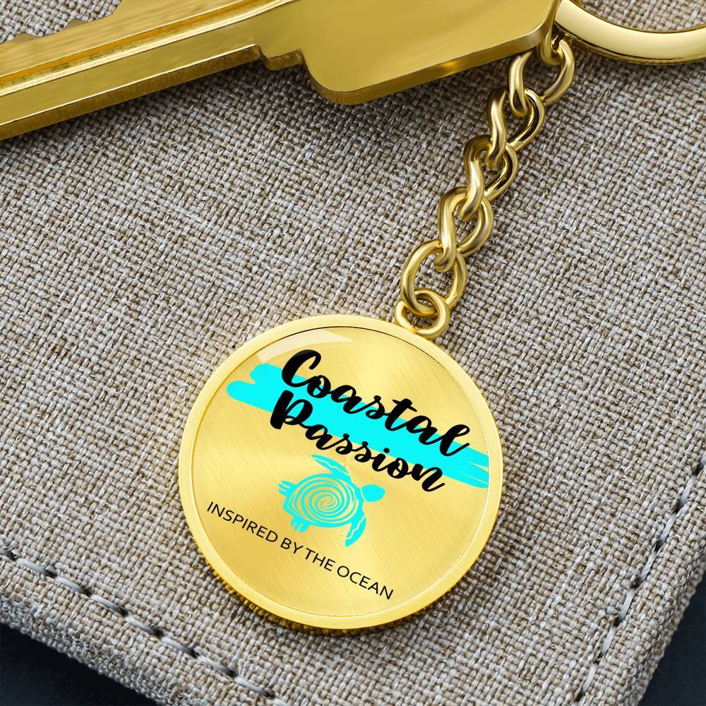 Coastal Passion Beachy Keychain