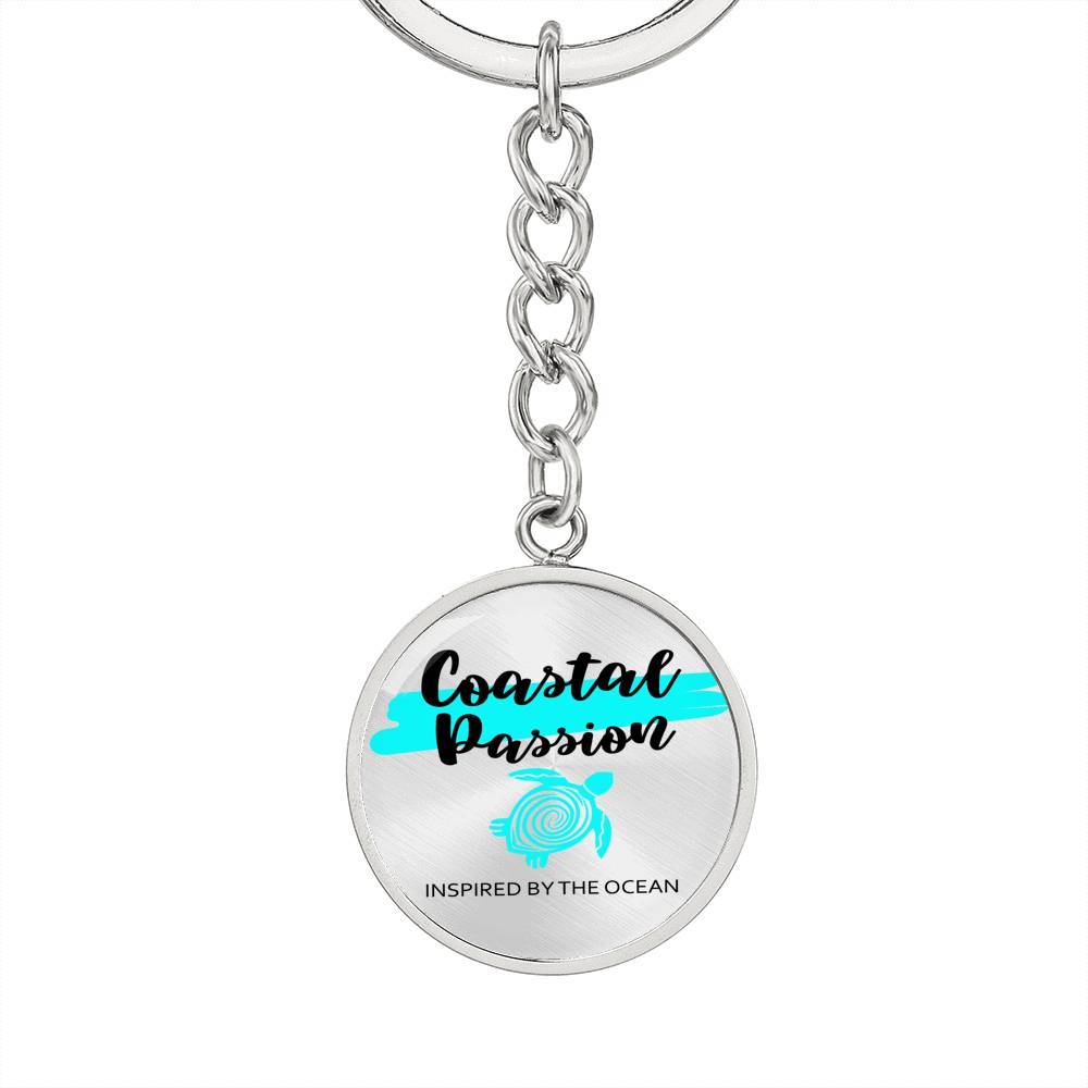 Coastal Passion Beachy Keychain