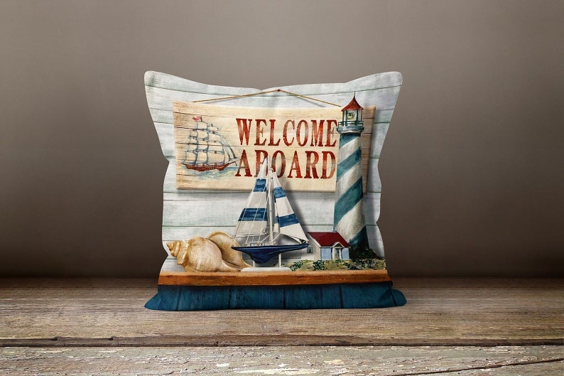 Coastal Quotes Set of 4 Pillow Covers