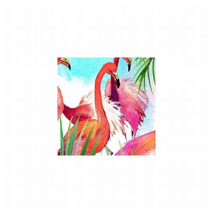 Colorful Flamingo Pillow Cover