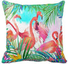 Colorful Flamingo Pillow Cover