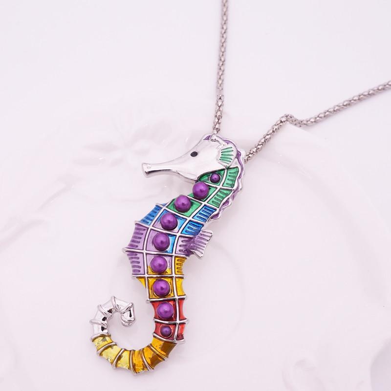 Colorful Seahorse Jewelry Set