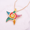 Colorful Starfish Jewelry Set