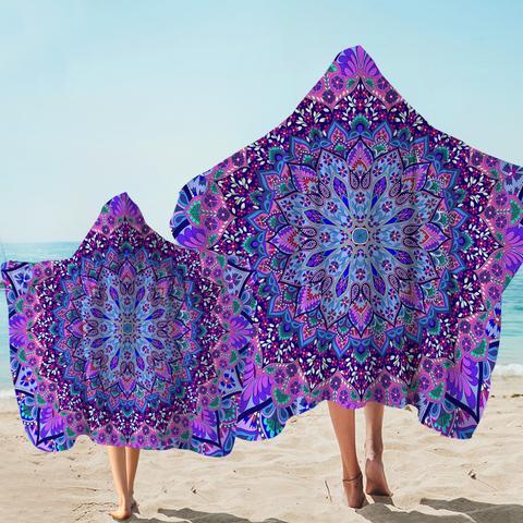 Cosmic Bohemian Hooded Towel