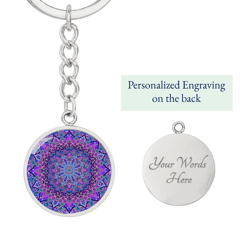 Cosmic Bohemian Keychain