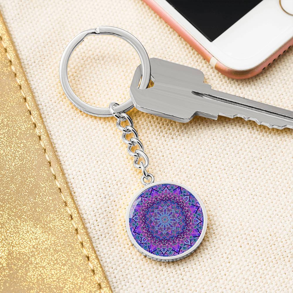 Cosmic Bohemian Keychain