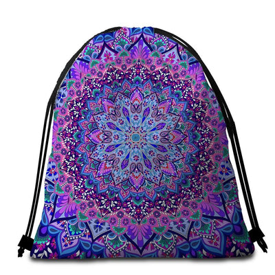 Cosmic Bohemian Towel + Backpack