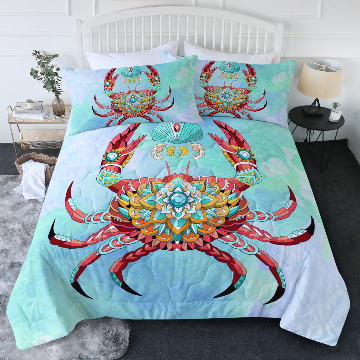 The Royal Crab Comforter Set