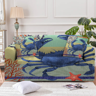 Crab Passion Couch Cover