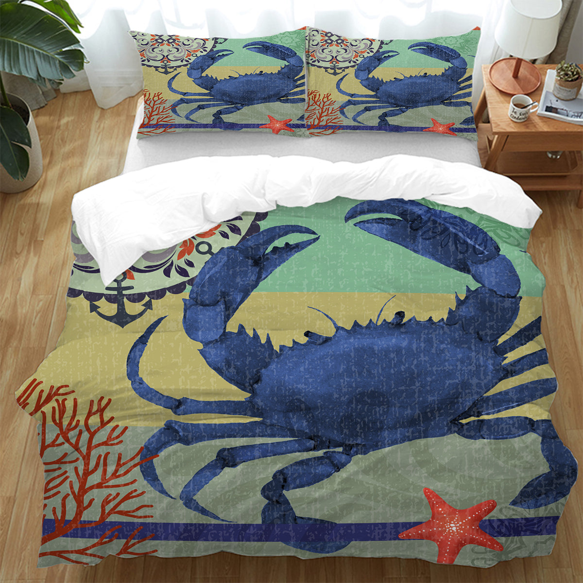 Crab Passion Bedding Set