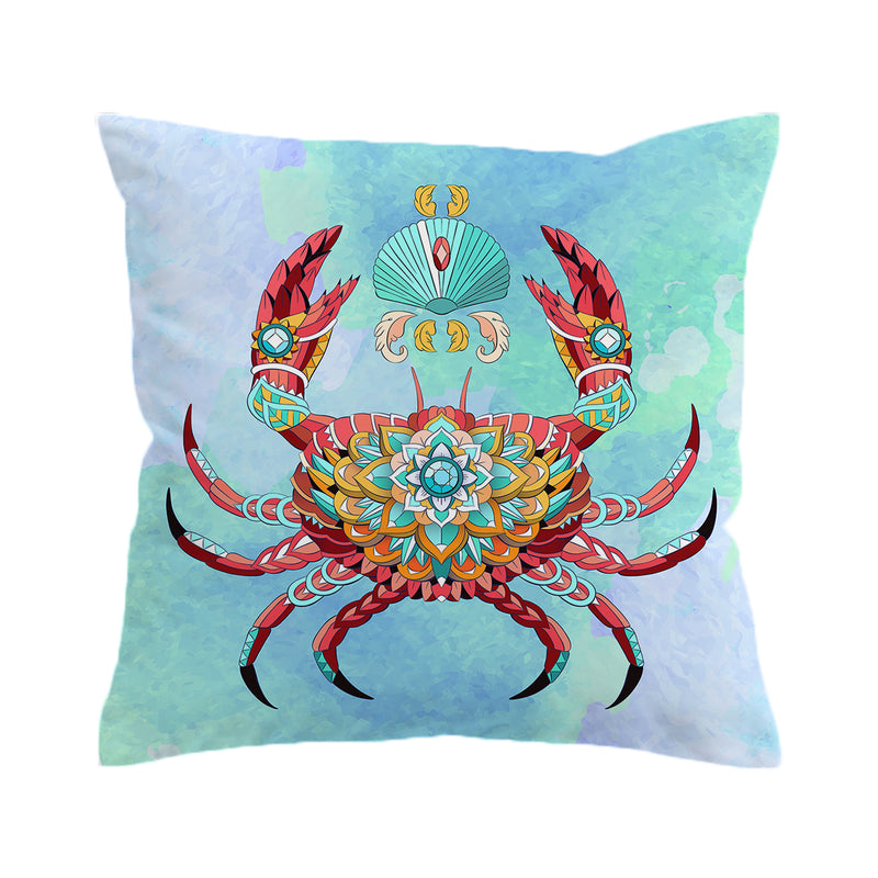 The Royal Crab Pillow Cover