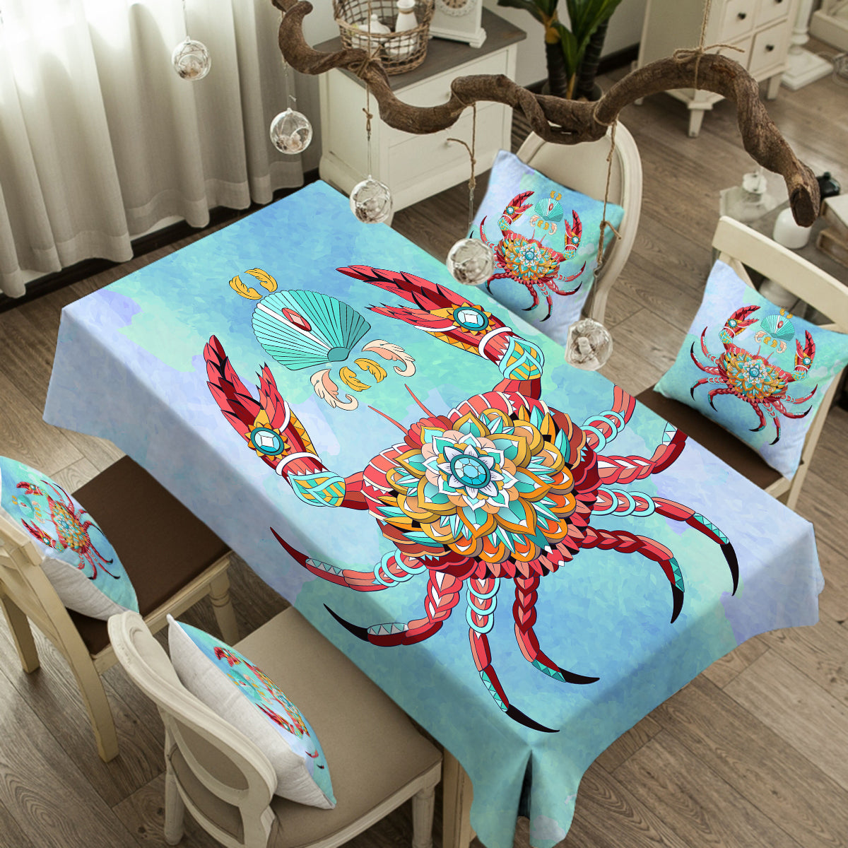 The Royal Crab Tablecloth