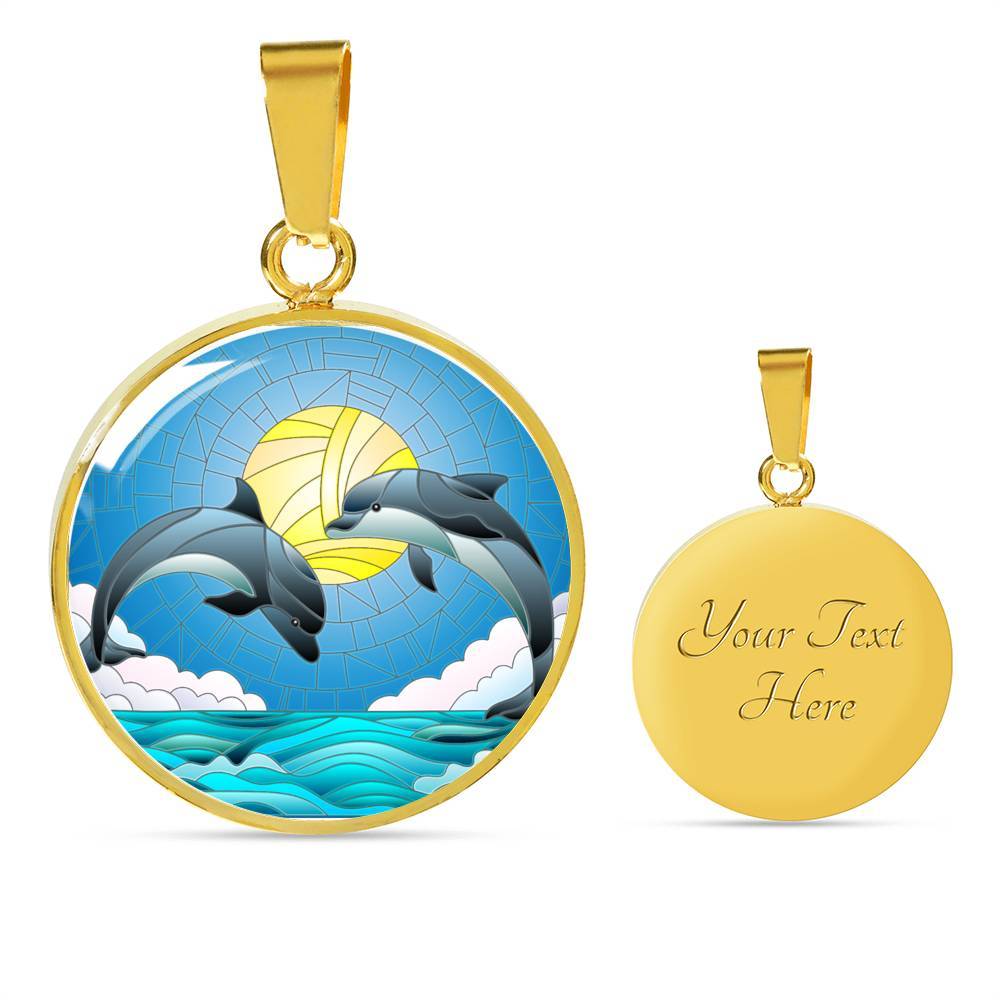 Dolphin Dancing Necklace