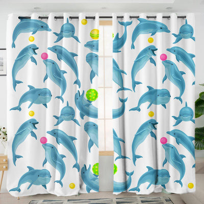 Dolphins Soul Fins Curtains