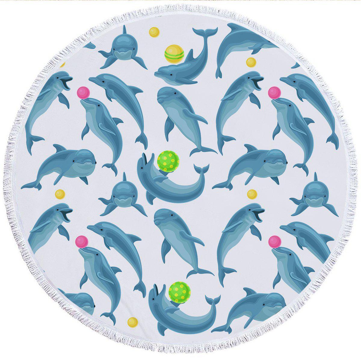 Round Beach Towel Turtle of the Soul main image 1