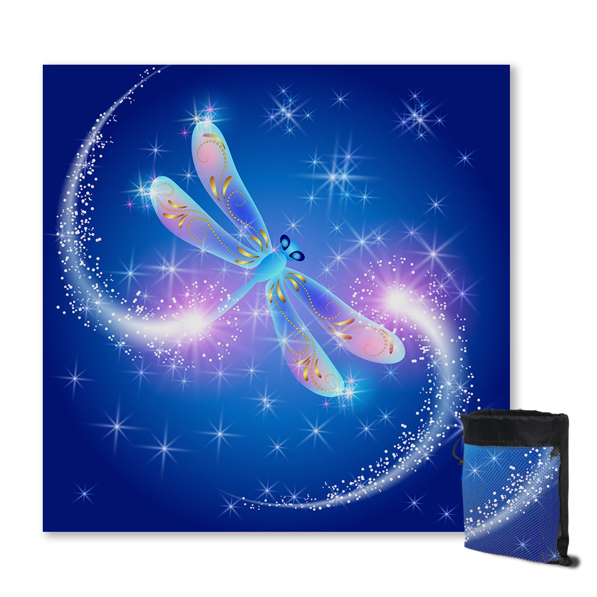 Dragonfly Magic Sand Free Towel