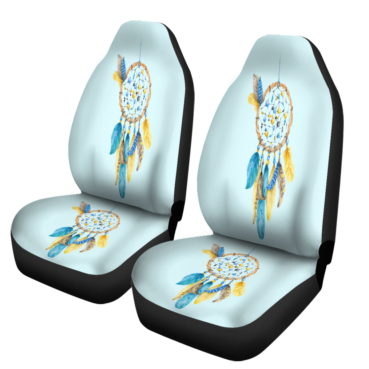 Dreams of Blue Car Seat Cover