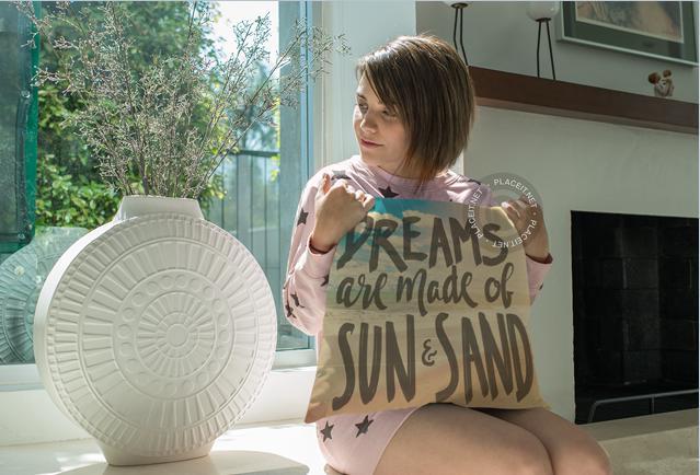 Dreams Are Made of Sun And Sand Pillow Cover
