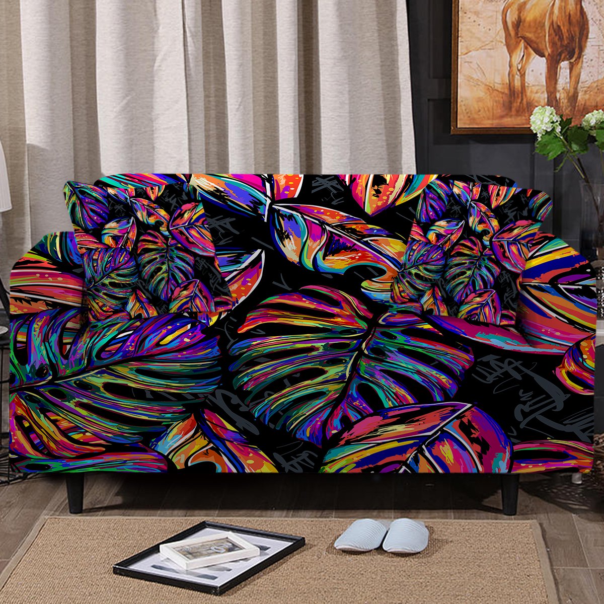 Electropical Couch Cover