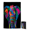 Elephant Rainbow Sand Free Towel