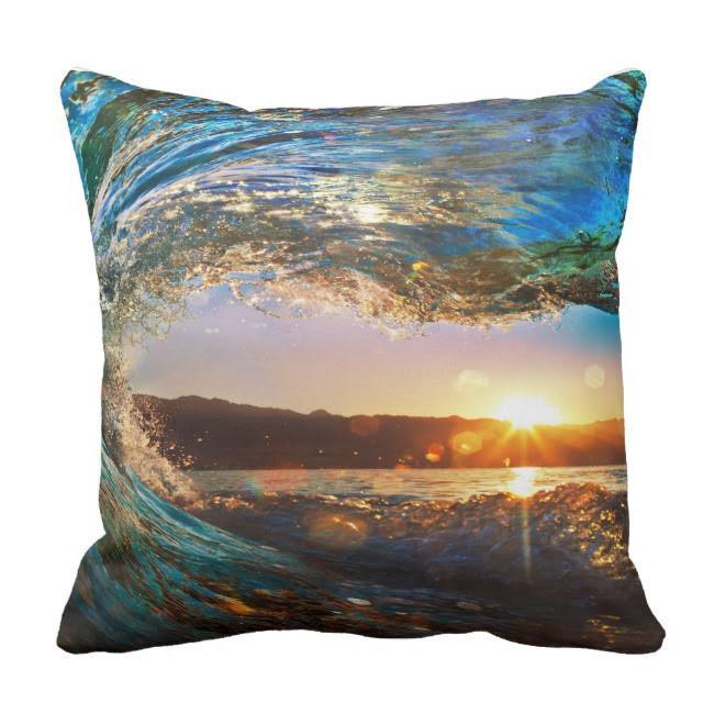 Eye Of The Ocean Pillow Cover