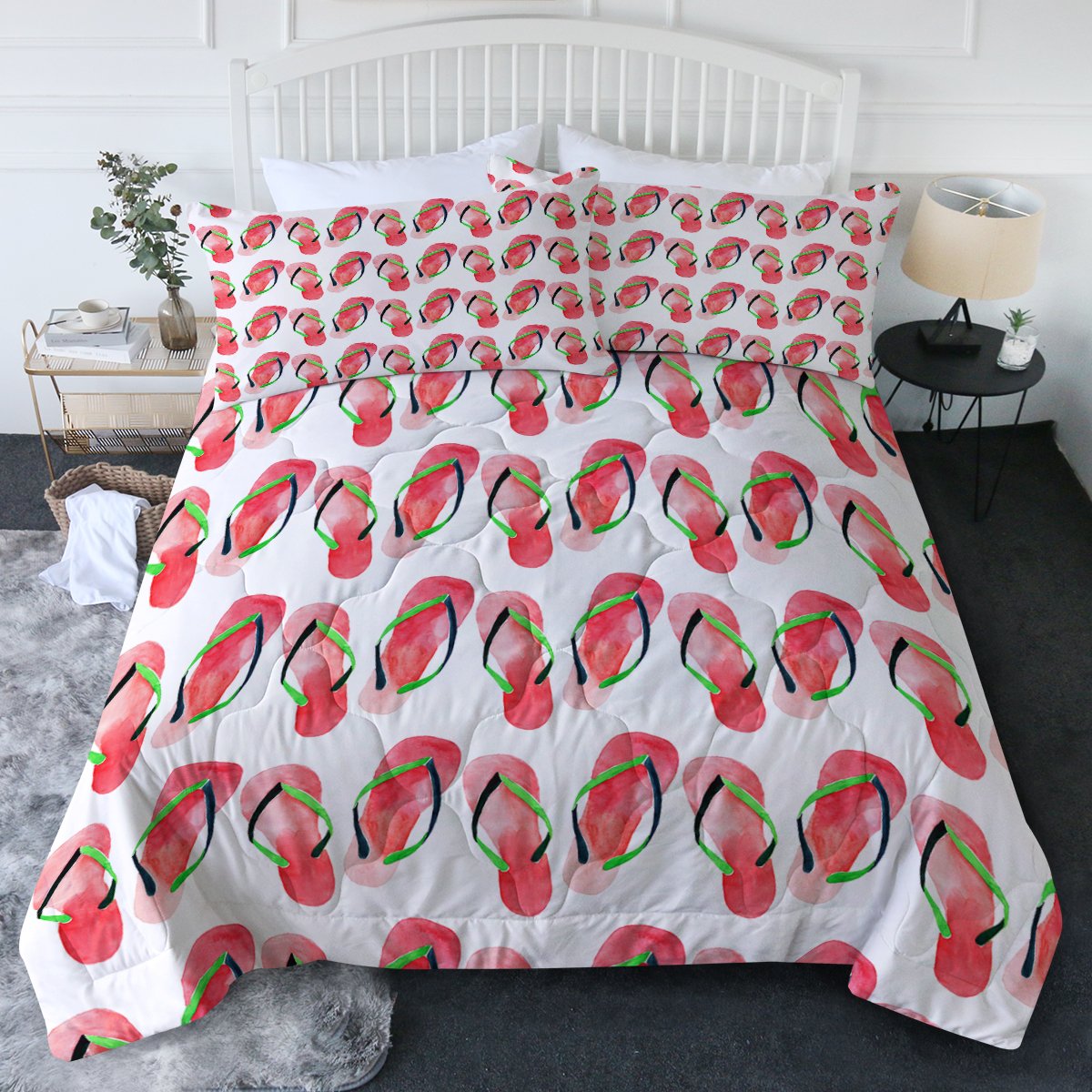Fancy Flip Flops Comforter Set