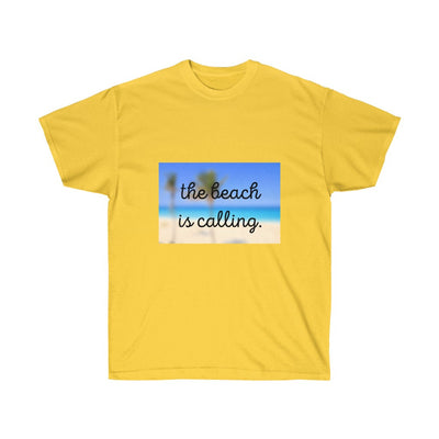 The Beach is Calling Ultra Cotton Tee