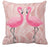 Flamingo Dance Pillow