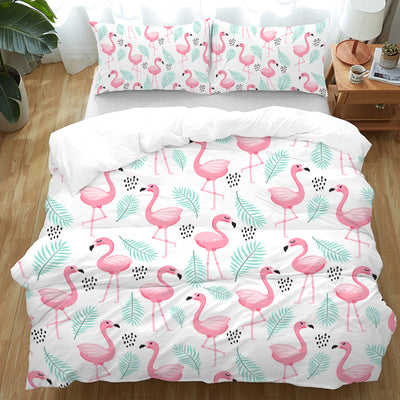 Flamingo Delight Bedding Set