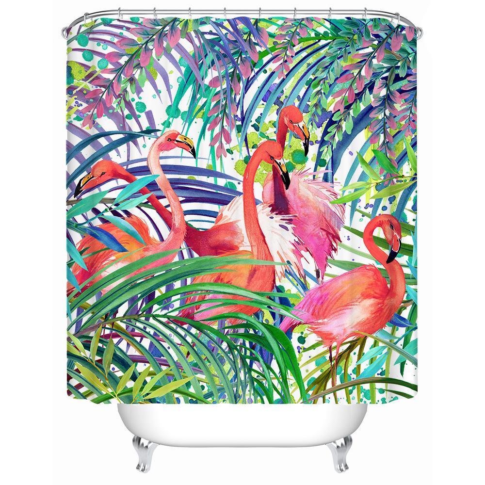 Flamingo Passion Shower Curtain