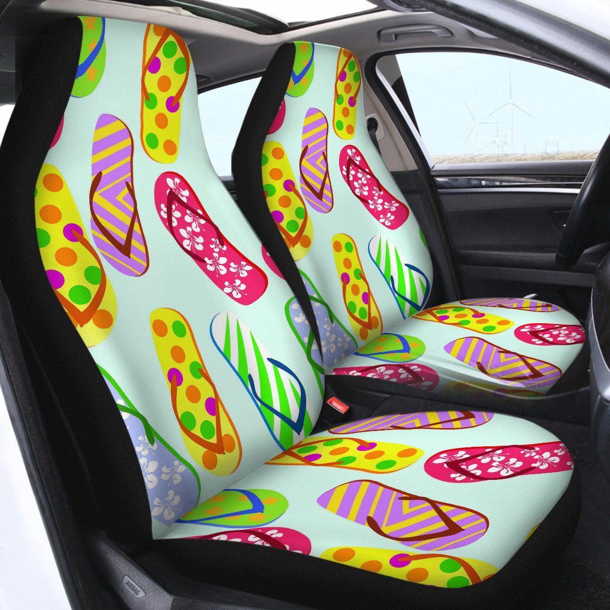 Flip Flop Kinda Girl Car Seat Cover