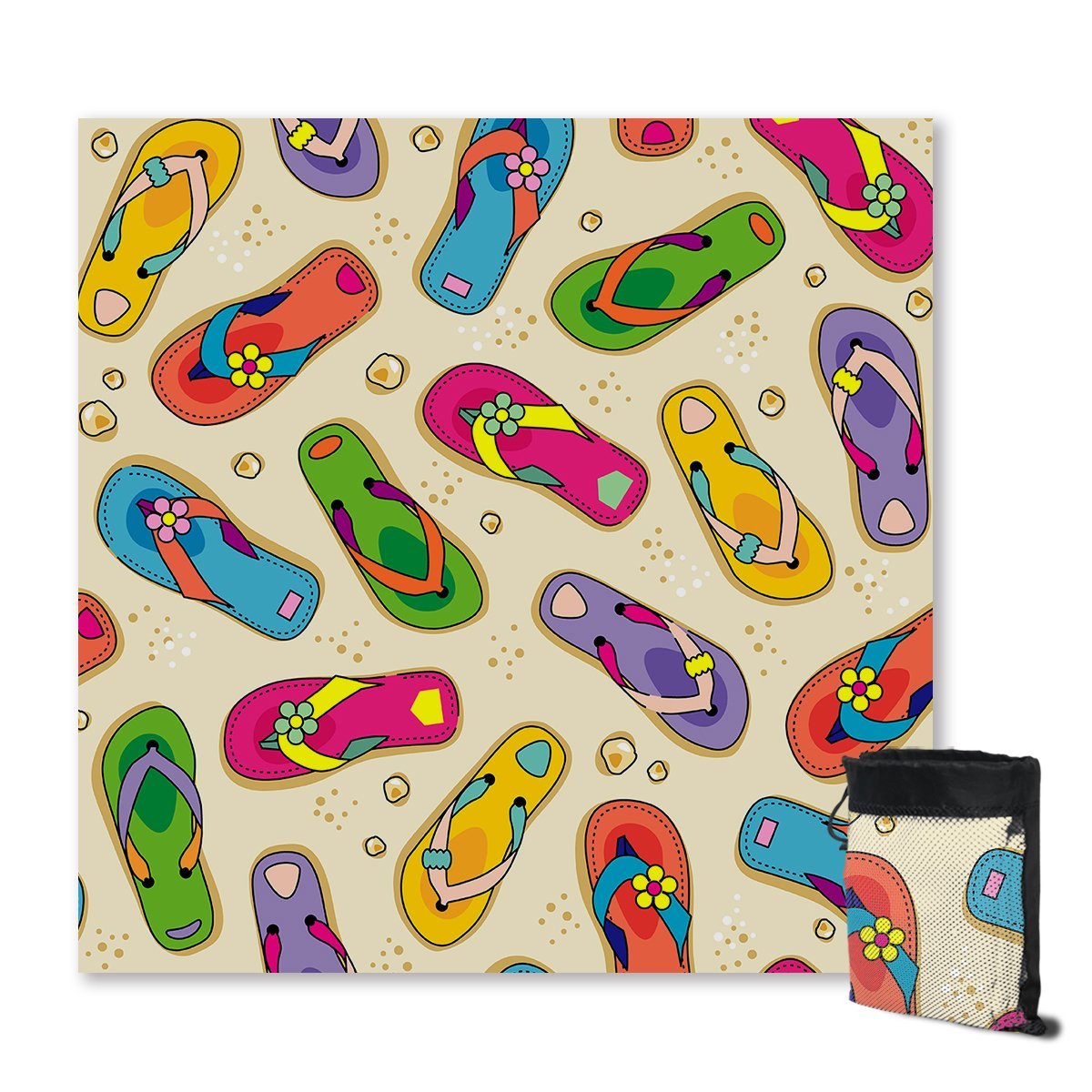 Flip Flop State of Mind Sand Free Towel