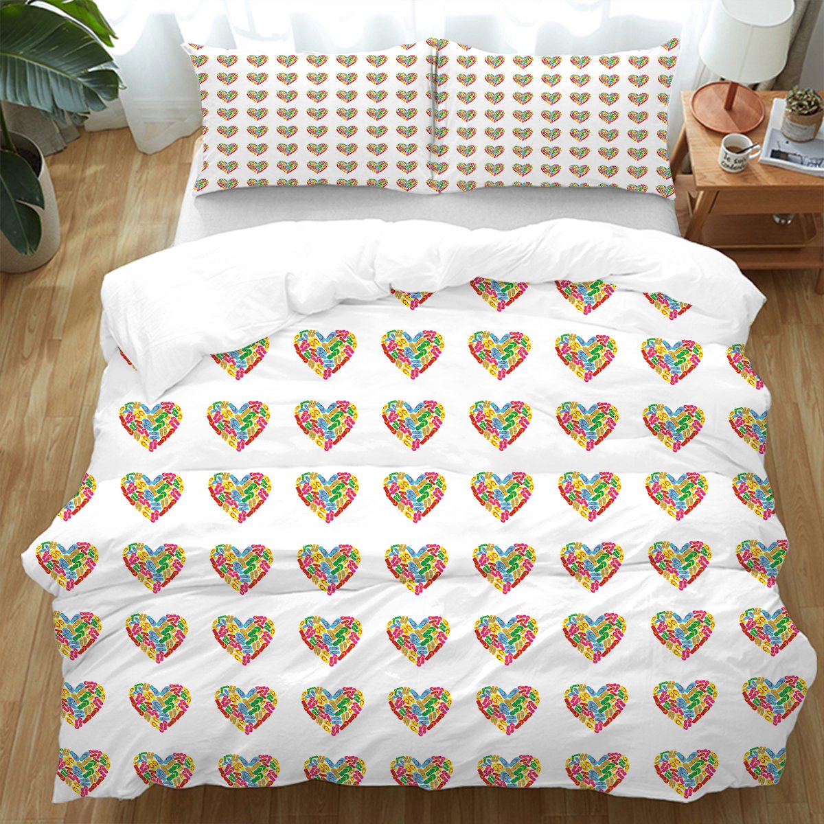 Flip Flops in my Heart Bedding Set