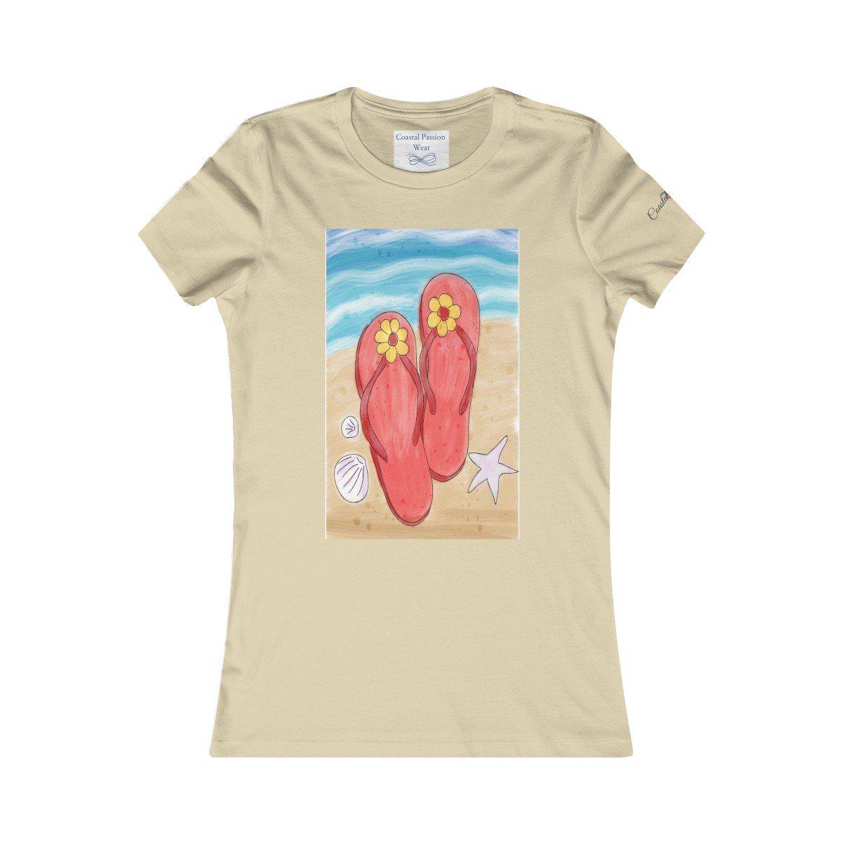 Flip Flops On the Beach T-Shirt