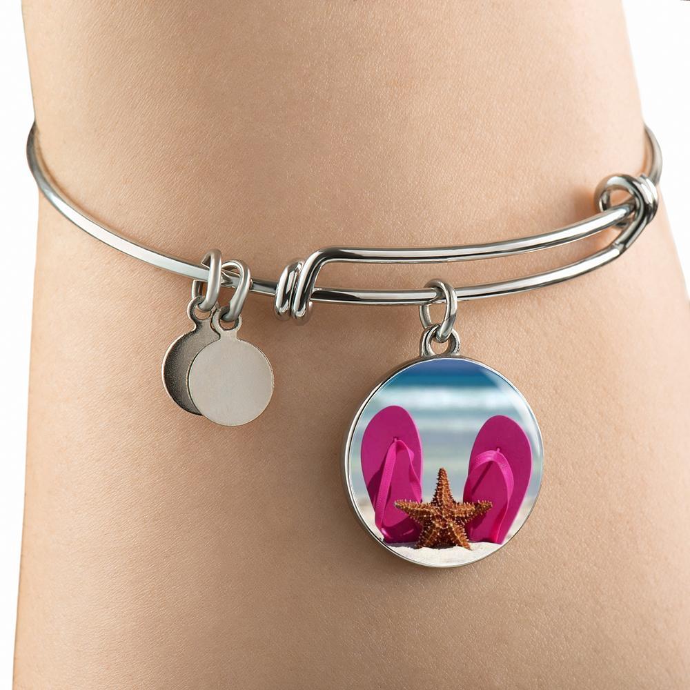 Flip Flops & Starfish Necklace