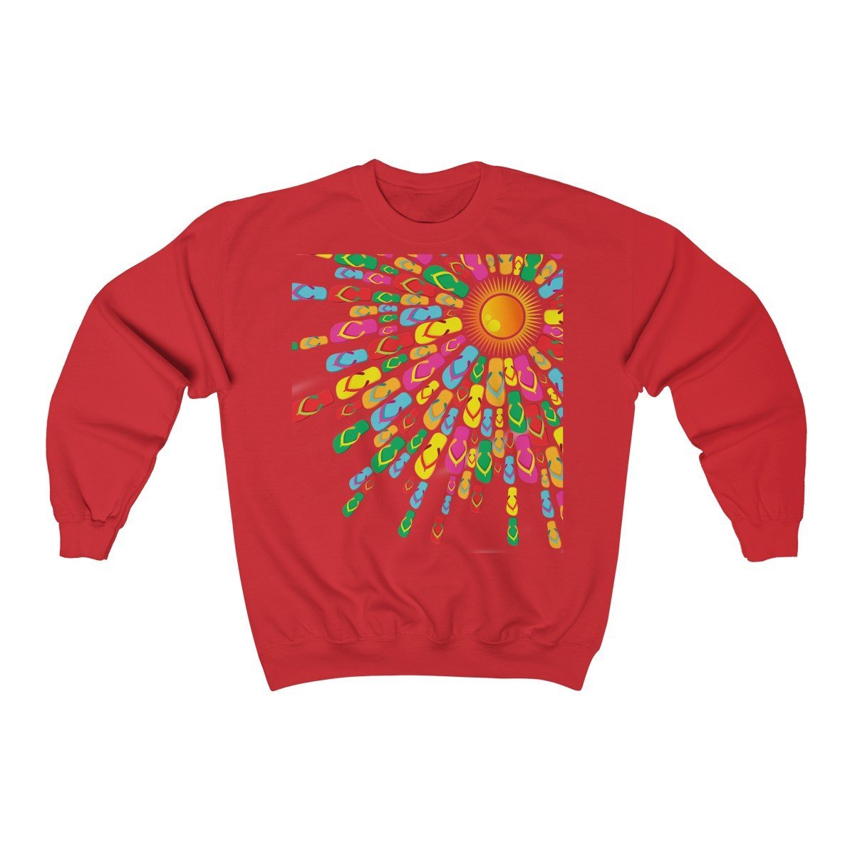 Flip Flops Sunshine Sweatshirt