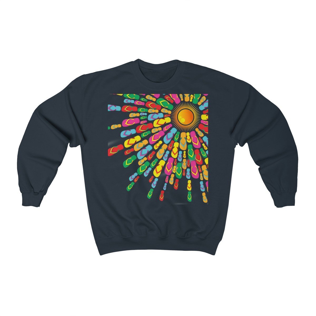 Flip Flops Sunshine Sweatshirt