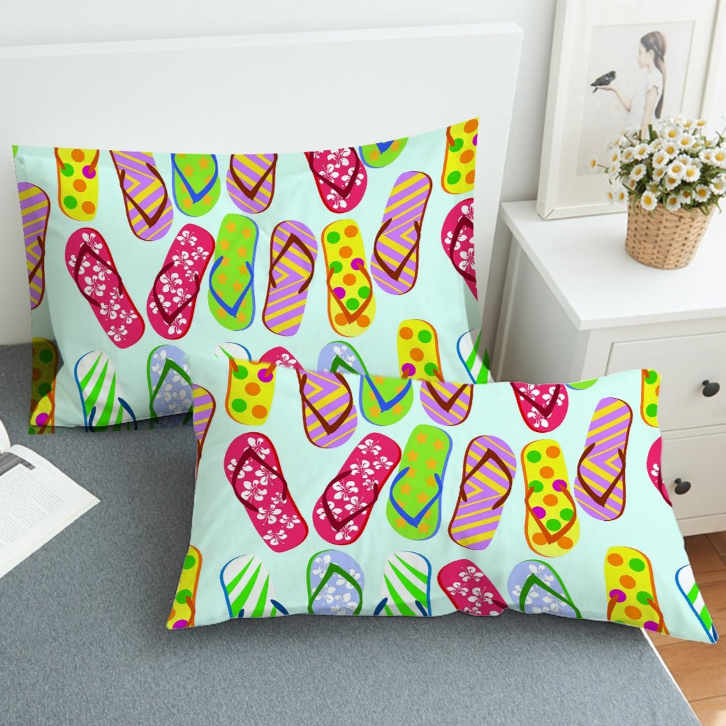 Flip Flop Kinda Girl Pillow Sham
