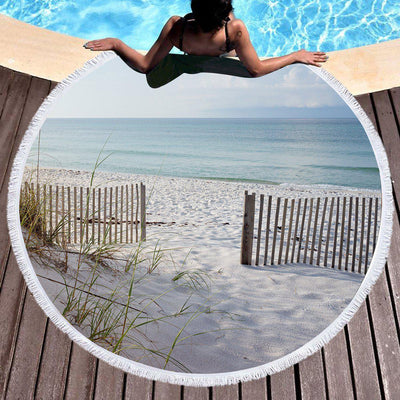 Florida Dreaming Round Beach Towel Collection