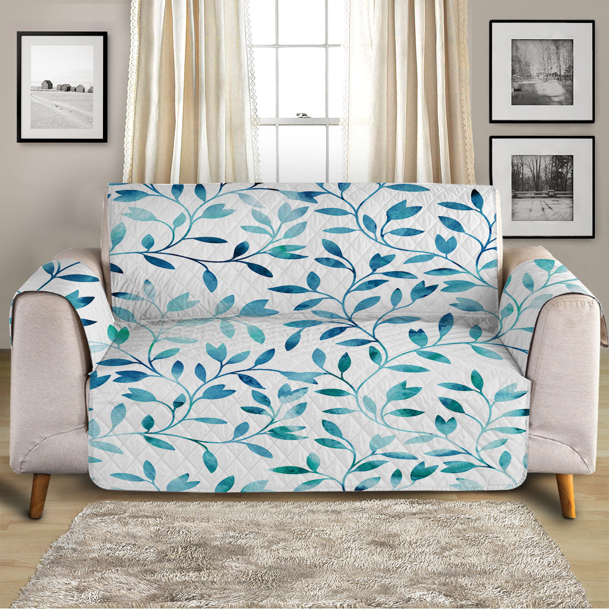 Dreams of Green Sofa Cover