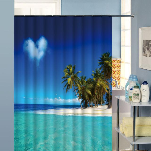For the Love of the Tropics Shower Curtain