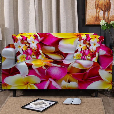 Frangipani Couch Cover