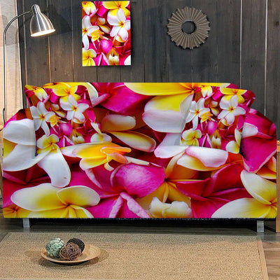 Frangipani Couch Cover